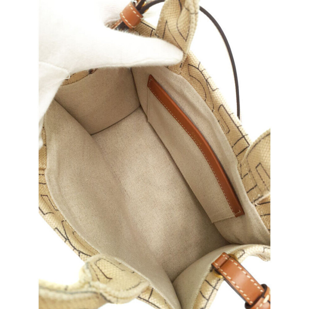 Celine Triomphe Logo Cabas Thais Bag - Picture 3 of 9